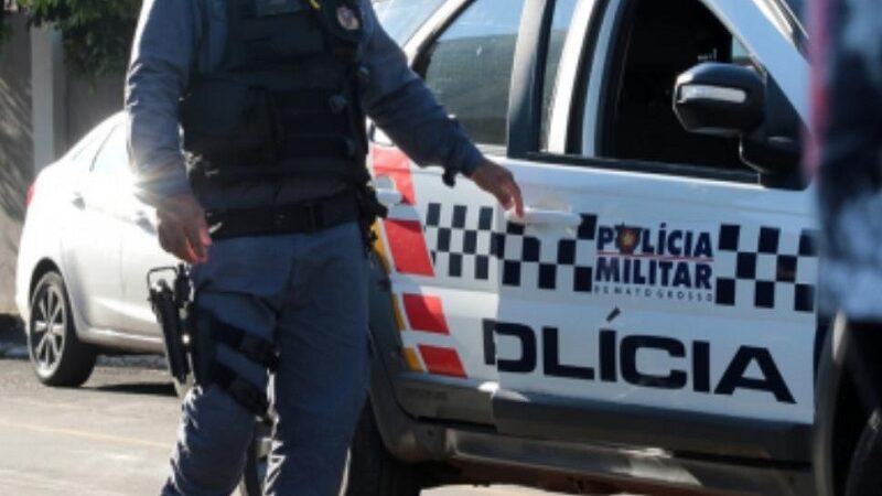 Homem embriagado agride mãe idosa e filhas em Mato Grosso e é preso