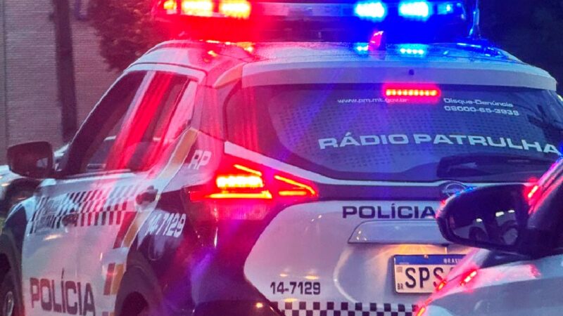 Jovem é socorrido após ser baleado em Nova Mutum