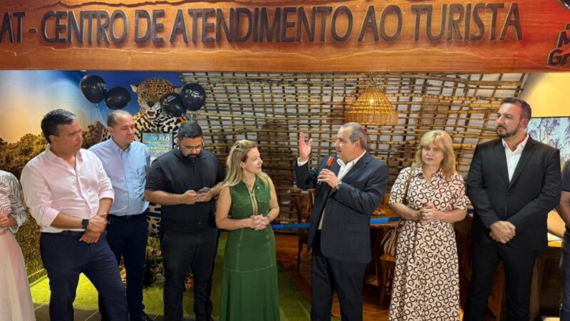Governo e prefeituras inauguram espaço de atendimento e informações turísticas no Aeroporto Marechal Rondon
