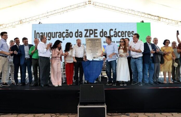 Mauro e Alckmin inauguram Zona de Processamento de Exportação em MT