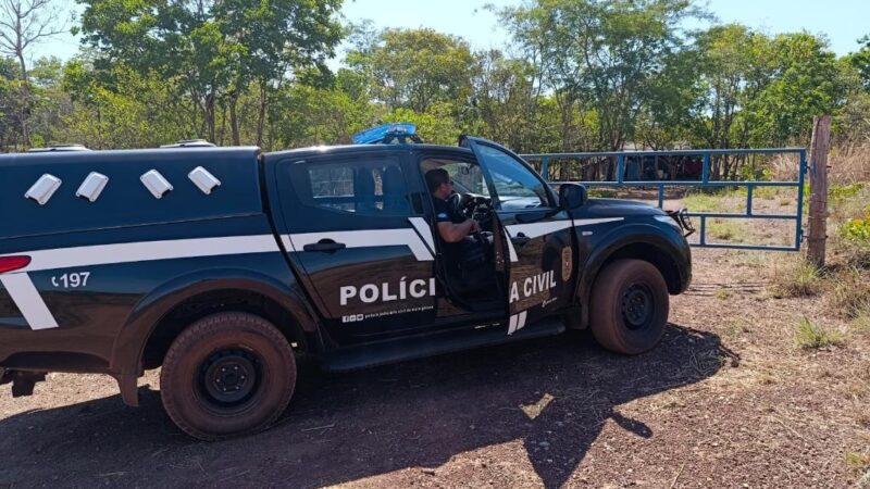 Polícia Civil resgata mulher e filhos vítimas de violência doméstica e cárcere privado em Água Boa