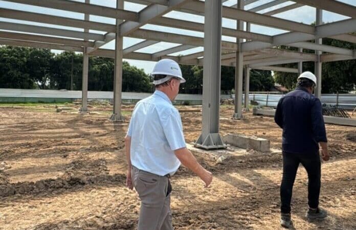 Obras da nova prefeitura de Sinop chegam a 15% do projeto; R$ 82,4 milhões
