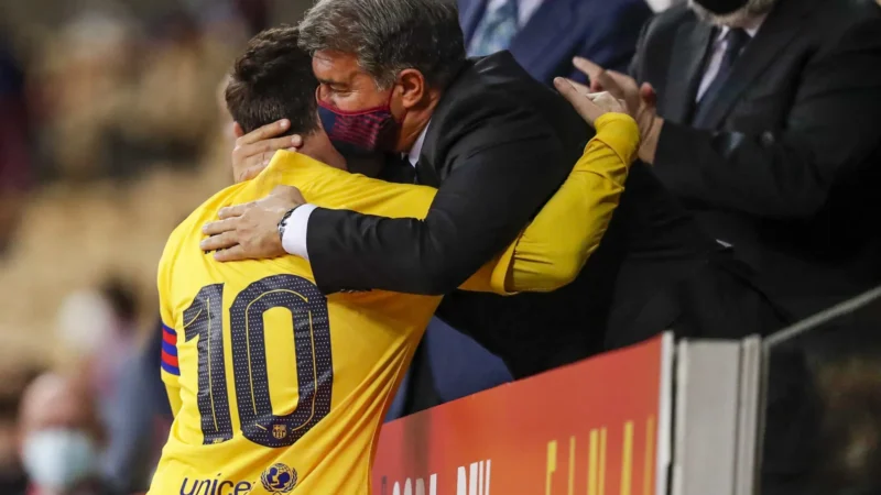 Presidente do Barcelona fala sobre relação com Messi e faz promessa
