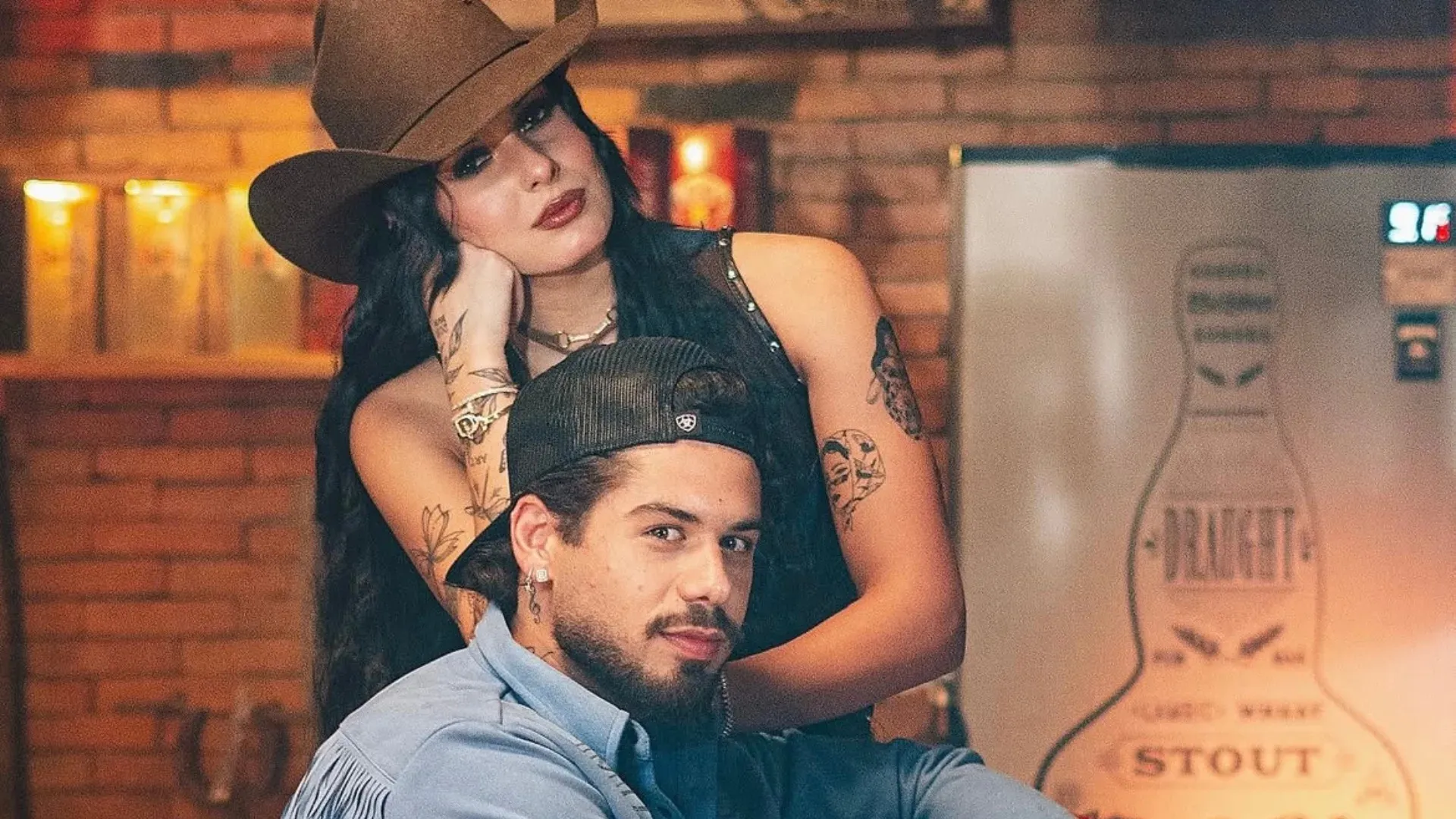 Ana Castela e Zé Felipe fazem participação especial em show de Leonardo