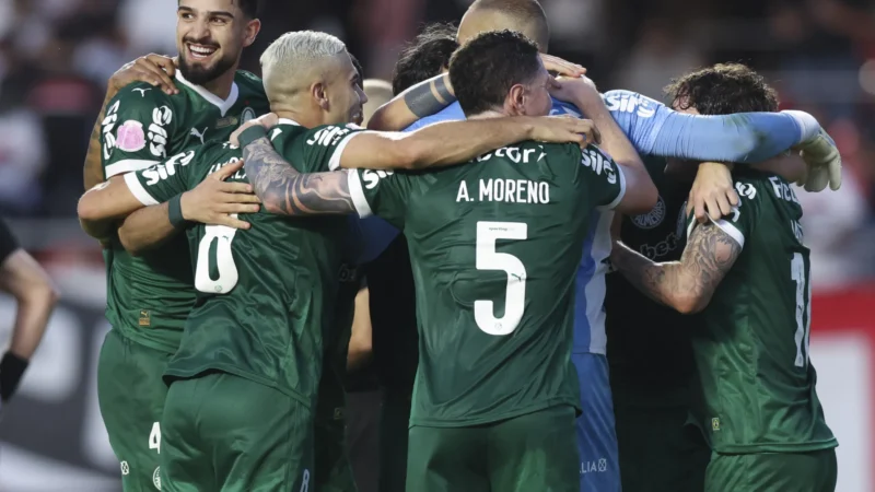 Virada e derrota rubro-negra levam Palmeiras à ponta do Brasileirão