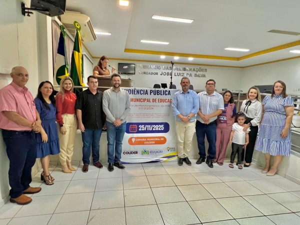 Audiência Pública do Plano Municipal de Educação marca avanço no planejamento educacional de Colíder
