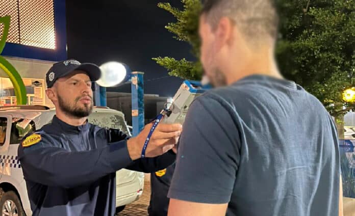 Operação lei seca em Sinop termina com 12 presos por dirigirem embriagados