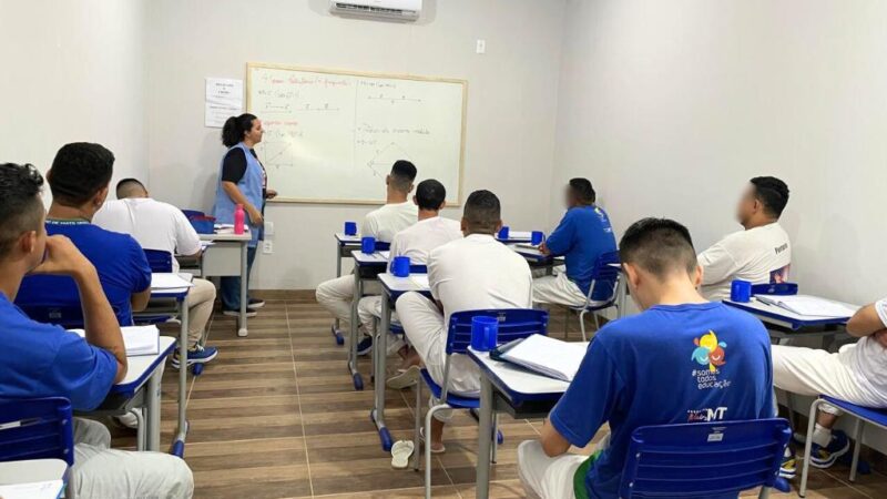Mato Grosso amplia em 43% a participação de reeducandos no Enem 2025