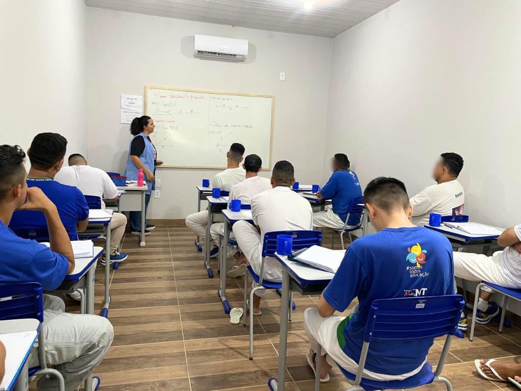Mato Grosso amplia em 43% a participação de reeducandos no Enem 2025
