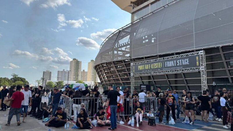 Turistas do show do Guns N´Roses gastaram até R$ 5 mil e planejam voltar a MT para conhecer belezas naturais