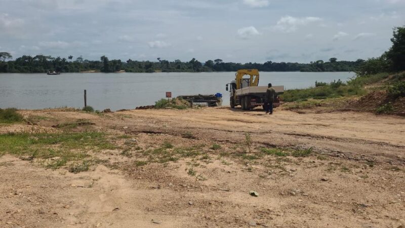 Batalhão Ambiental da PM prende faccionado e intercepta balsa de garimpo ilegal
