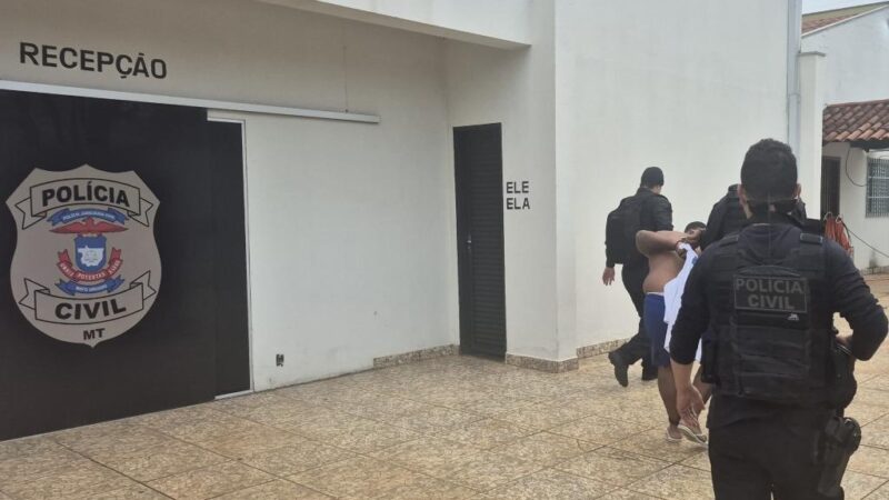 Polícia Civil prende três investigados por sequestrar irmãos, torturar e matar um deles em Rondonópolis