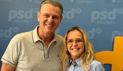 Natasha é anunciada como pré-candidata ao governo em evento estadual do PSD