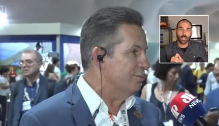 Mendes rebate Eduardo e desafia deputado a voltar ao Brasil para brigar pela anistia