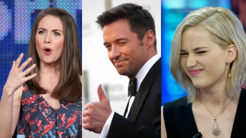 Os momentos mais embaraçosos dos famosos em sets de filmagens