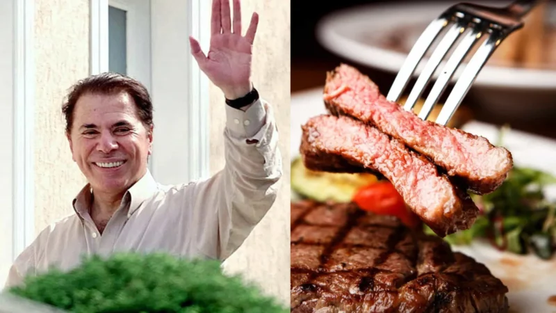 Verdade ou mentira? Silvio Santos comia bife no café da manhã