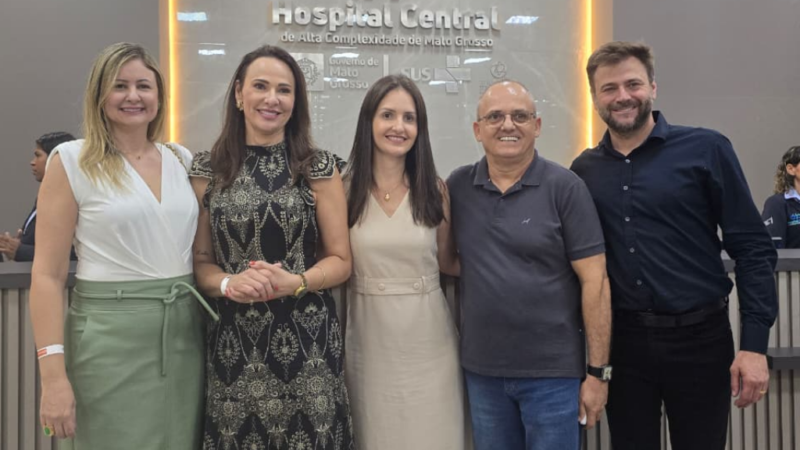 Gestão municipal prestigia inauguração do Hospital Central e diz que unidade eleva padrão da saúde em Mato Grosso