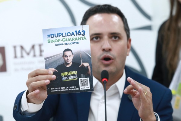 Diego diz que duplicação da BR-163 reduziu 90% das fatalidades