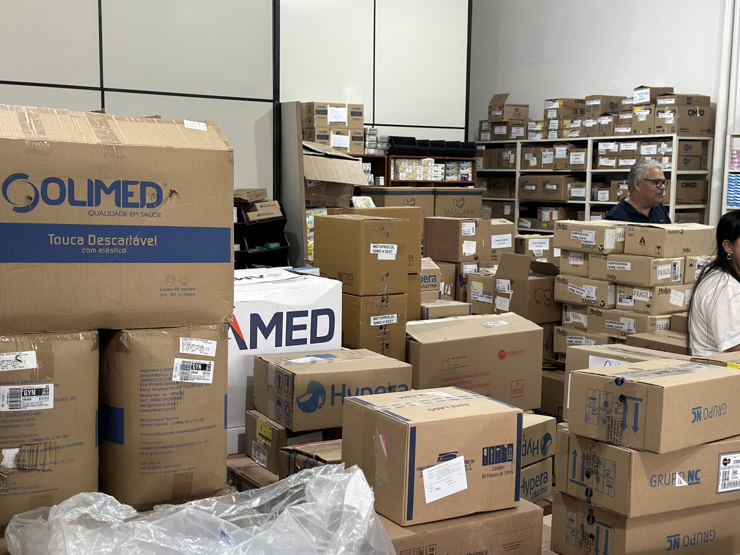 Prefeitura de Peixoto de Azevedo recebe novo carregamento de medicamentos e ultrapassa R$ 2 milhões em investimentos na saúde em 2025