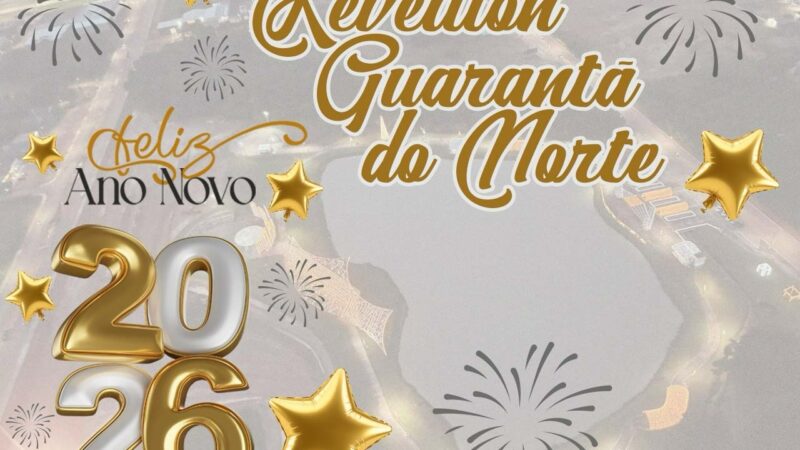 Guarantã do Norte se prepara para um Réveillon 2026 inesquecível no Complexo dos Lagos Municipais