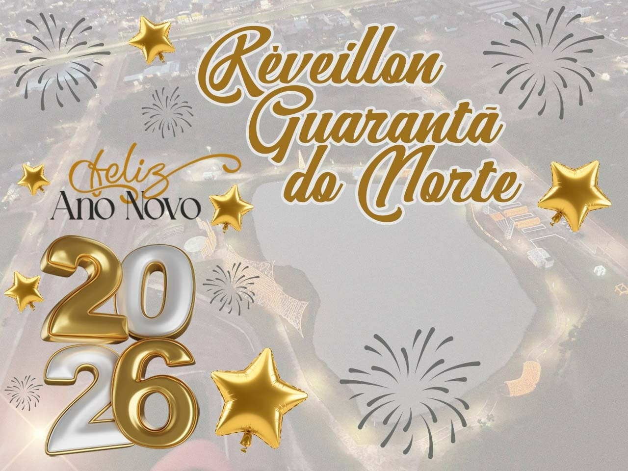 Guarantã do Norte se prepara para um Réveillon 2026 inesquecível no Complexo dos Lagos Municipais