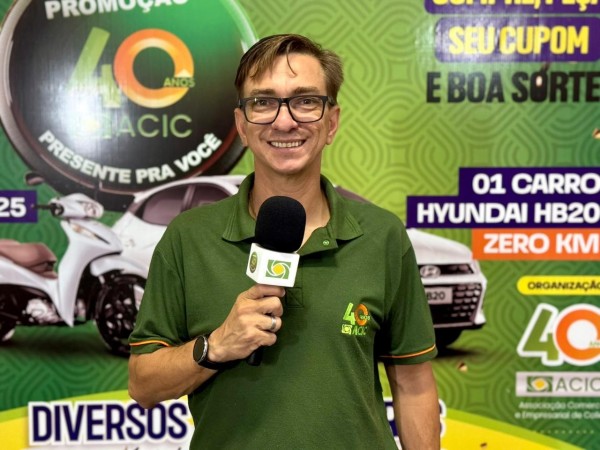 ACIC realiza sorteio especial da campanha “ACIC 40 Anos” no mês da Black Friday