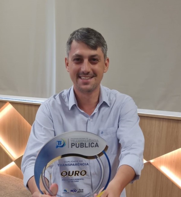 Prefeitura de Matupá recebe selo ouro de Transparência Pública pelo PNTP