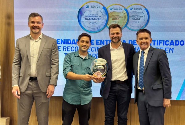 Prefeitura de Colíder recebe Selo Diamante; Rodrigo Benassi destaca compromisso com boa aplicação dos recursos municipais