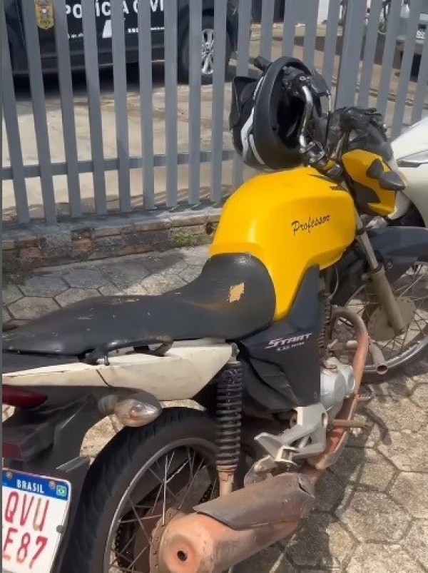GCM recupera motocicleta furtada durante patrulhamento em Colíder