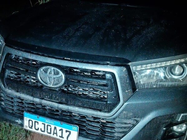 Polícia Militar localiza caminhonete roubada em Terra Nova do Norte