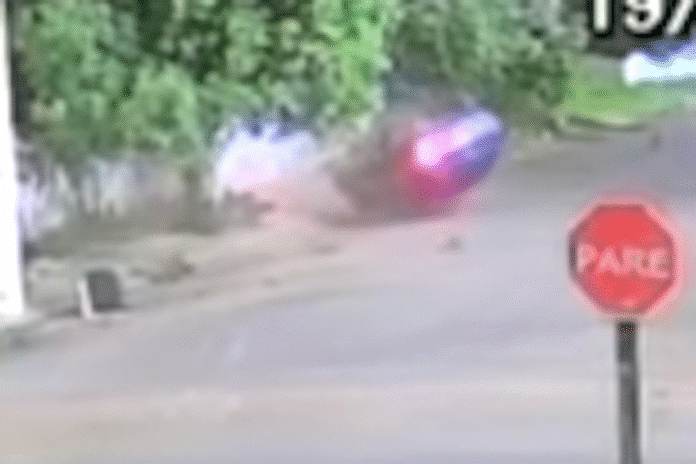 Condutor causa três acidentes com motos, capota carro e deixa um morto em Mato Grosso