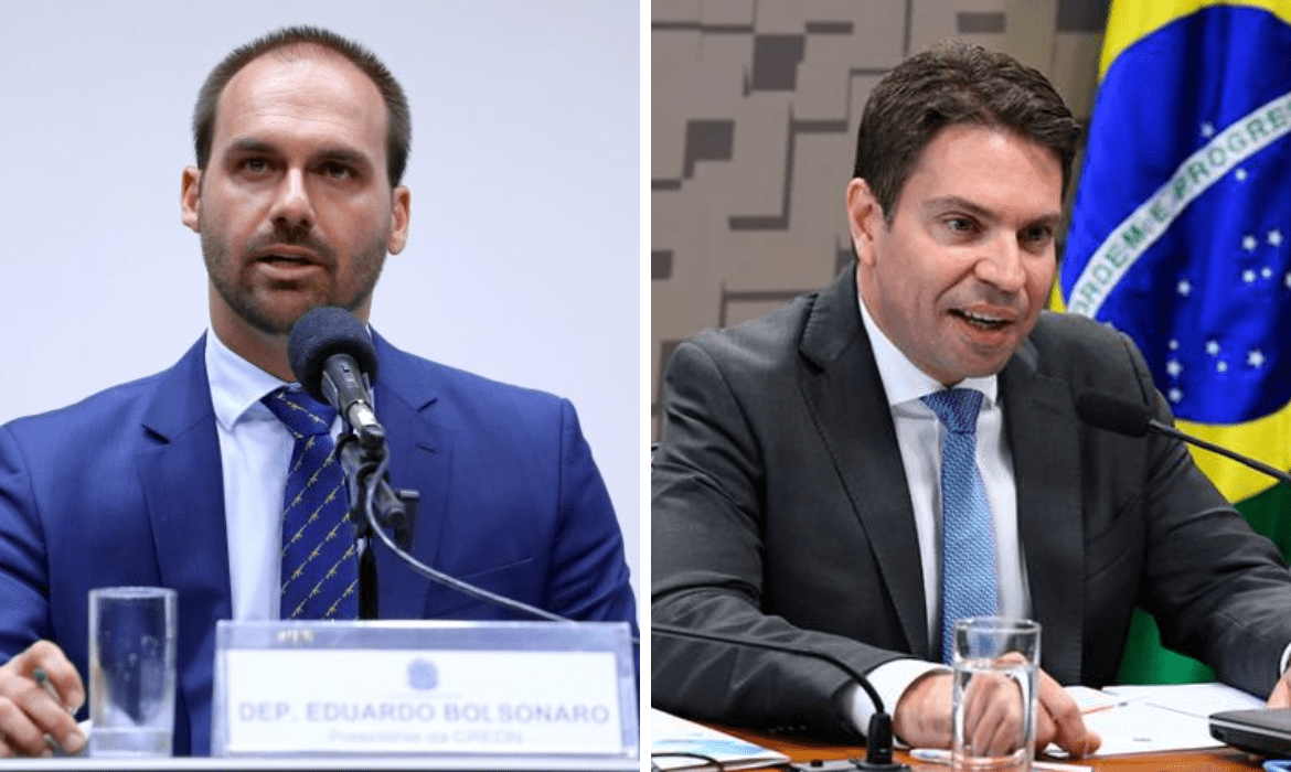 Câmara decide cassar mandatos de Eduardo Bolsonaro e Ramagem