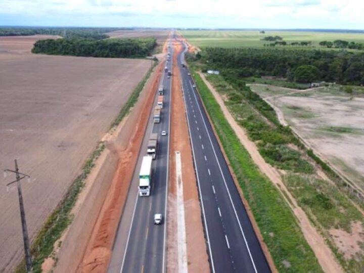 Concessionária constata redução de acidentes e avanço da duplicação da BR-163 no Nortão