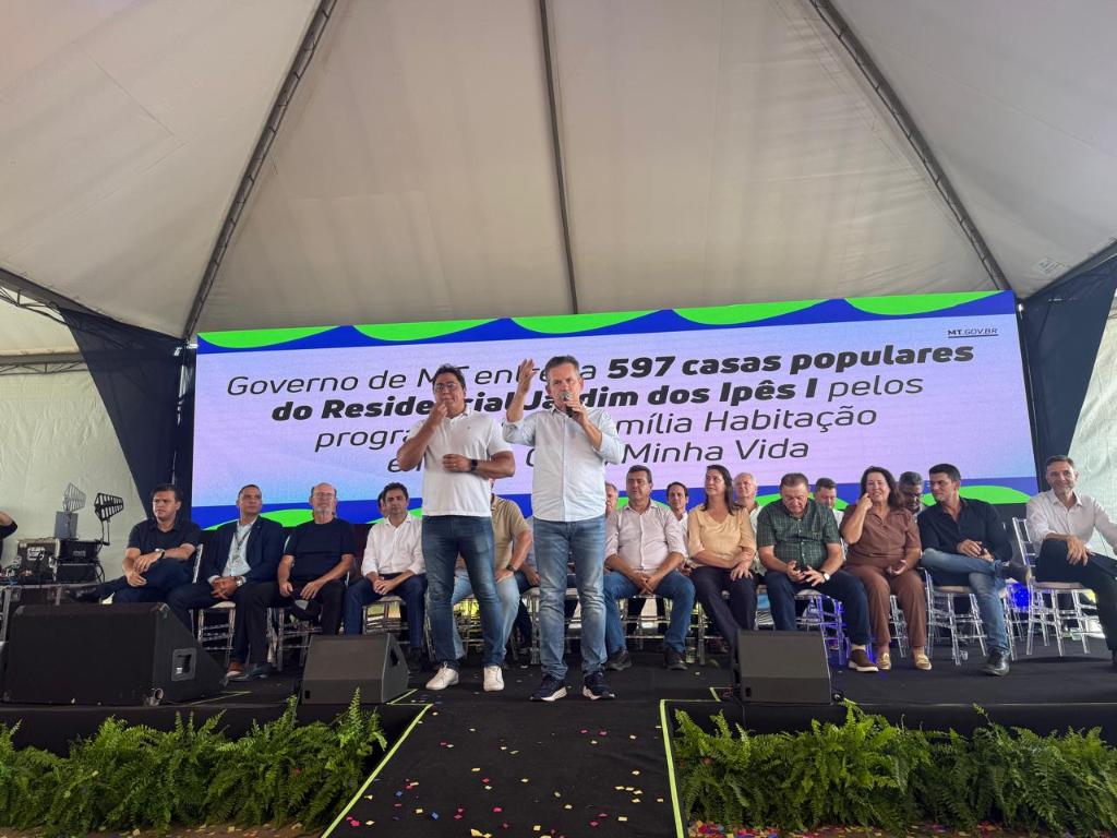 Governo de MT já contratou 33 mil casas em MT