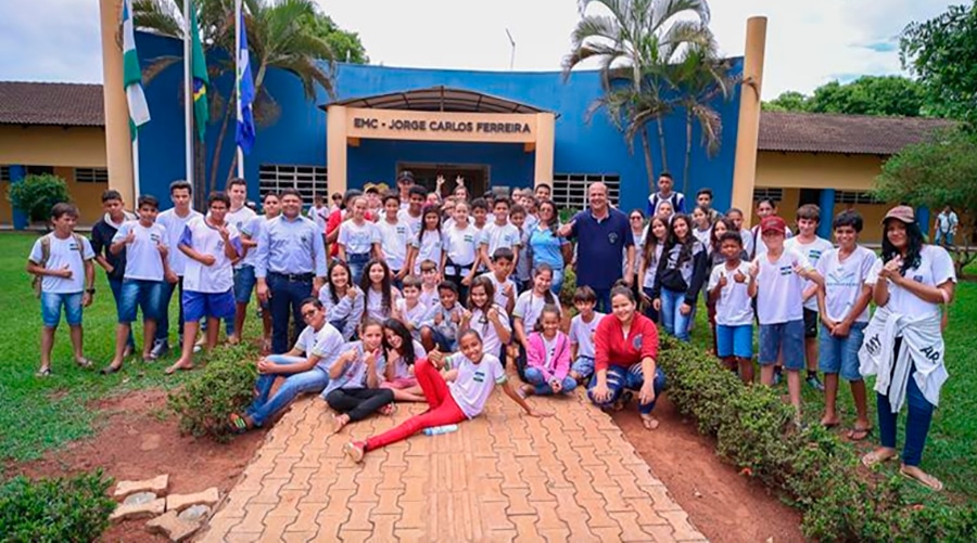 Prefeito confirma que ampliação de escola em Nova Mutum fica pronta em janeiro