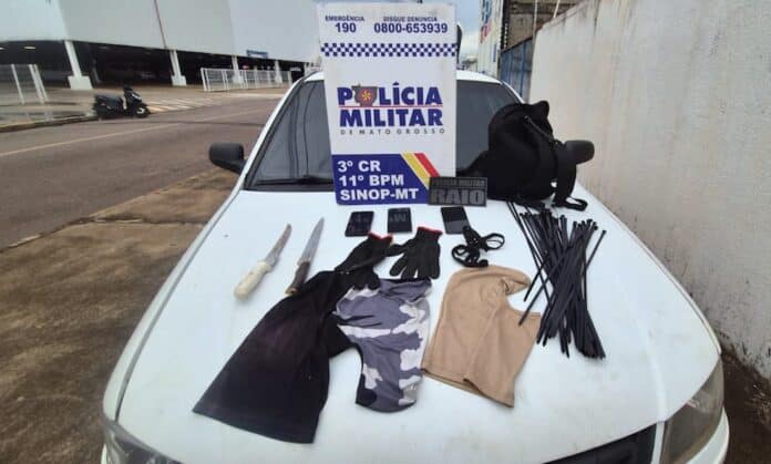 Polícia localiza carro suspeito de dar apoio em dois homicídios em Sinop; adolescente detido