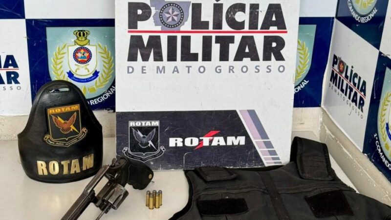 Rotam recupera motocicleta e duas armas de fogo furtadas de empresa de segurança