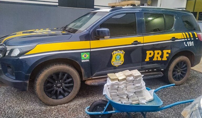 Polícia Rodoviária Federal apreende cerca de 40 kg de cocaína em caminhão na BR-163 em Sorriso