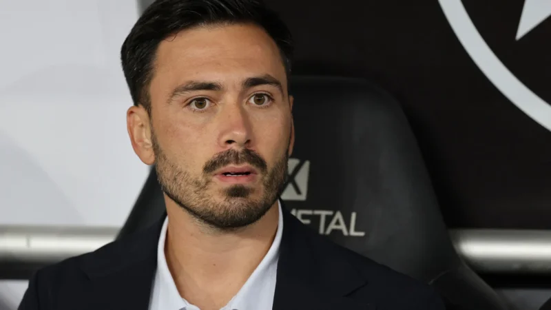 Botafogo anuncia saída do técnico italiano Davide Ancelotti