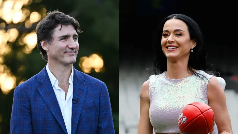 Katy Perry oficializa namoro com Trudeau em foto com político japonês