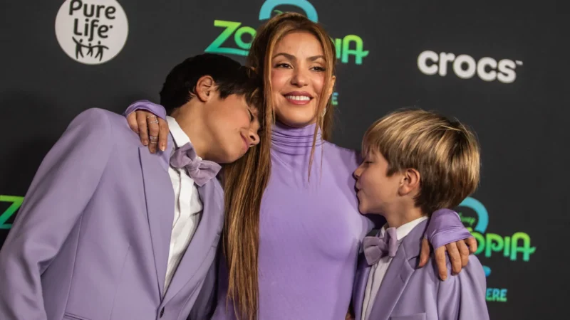 Shakira canta com os filhos em show na Argentina: “Foi mágico”