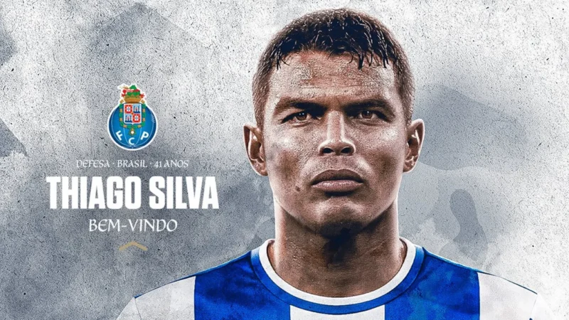 FC Porto oficializa a chegada do zagueiro Thiago Silva