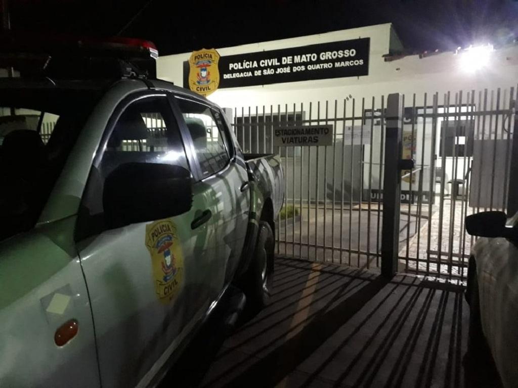 Polícia Civil prende faccionado por extorsão mediante sequestro qualificado em São Jose dos Quatro Marcos