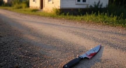 Pai chega embriagado, agride filhos e acaba esfaqueado na cabeça pela esposa