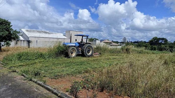 Prefeitura notifica 27 proprietários para limpeza de lotes em bairros de Alta Floresta
