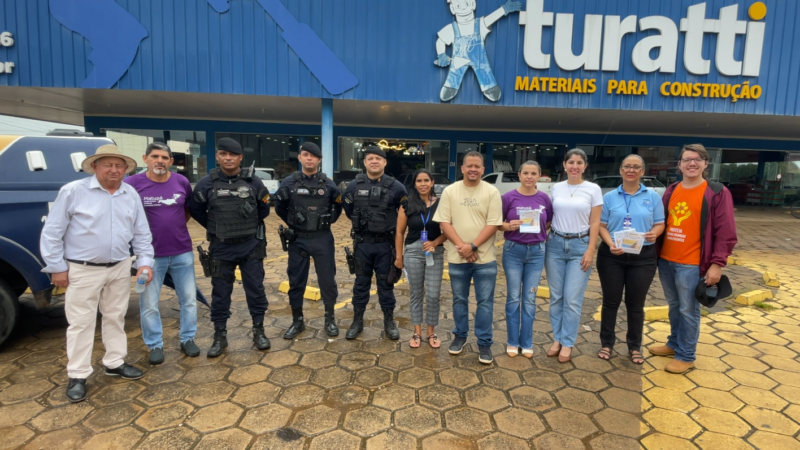 Conselho Tutelar de Matupá realiza Pit Stop de conscientização com apoio da Polícia Militar