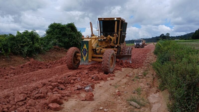 Secretaria de Infraestrutura recupera trecho crítico da Linha 38 em Guarantã do Norte