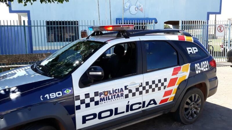 Mulher foge com filhas após ser atacada com capacete pelo marido em Colíder