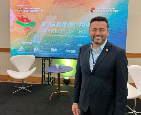 Maninho participa de Summit Internacional Brasil–Índia–Indonésia em Campinas