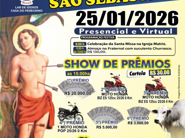 Colíder se prepara para a 42ª edição da Festa de São Sebastião